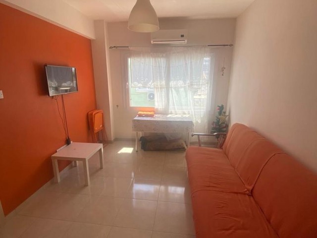 AFFORDABLE 1+1 FLAT IN FAMAGUSTA CENTER, WALKING DISTANCE TO THE SCHOOL, FOR 12 MONTHS RENTAL FROM AUGUST TO AUGUST ❕