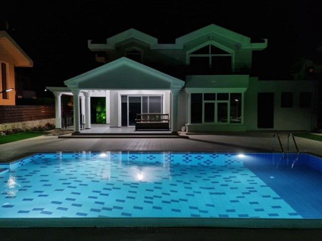 ÇATALKÖY UNFURNISHED VILLA WITH POOL FOR RENT