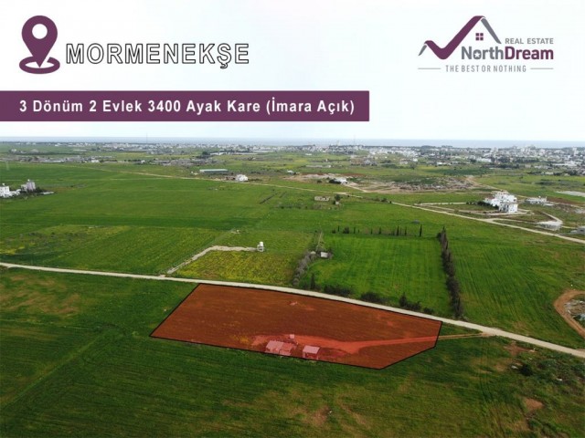 LAND FOR SALE IN MORMENEKSE, GAZİMAĞUSA