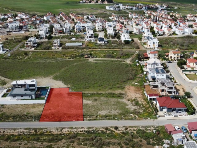 GRUNDSTÜCK GEEIGNET FÜR DEN BAU EINES FREISTEHENDEN HAUSES IN TUZLA, FAMAGUSTA