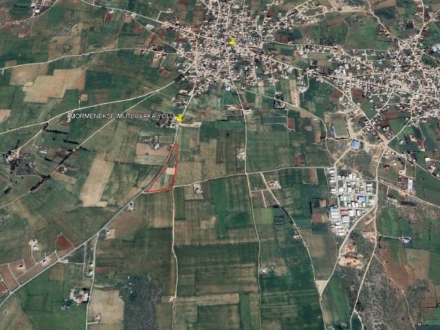 LAND FOR SALE BETWEEN MORMENEKŞE-MUTLUYAKA IN FAMAGUSTA