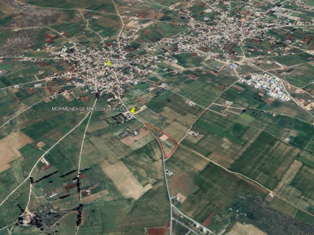 LAND FOR SALE BETWEEN MORMENEKŞE-MUTLUYAKA IN FAMAGUSTA