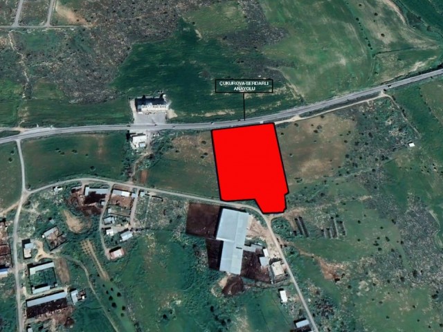 FIELD FOR SALE IN NICOSIA CUKUROVA HIGHWAY