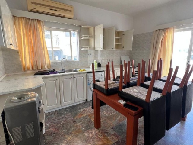 FAMAGUSTA KALILAND GROUND FLOOR 2+1 FLAT FOR RENT WITH LARGE BALCONY