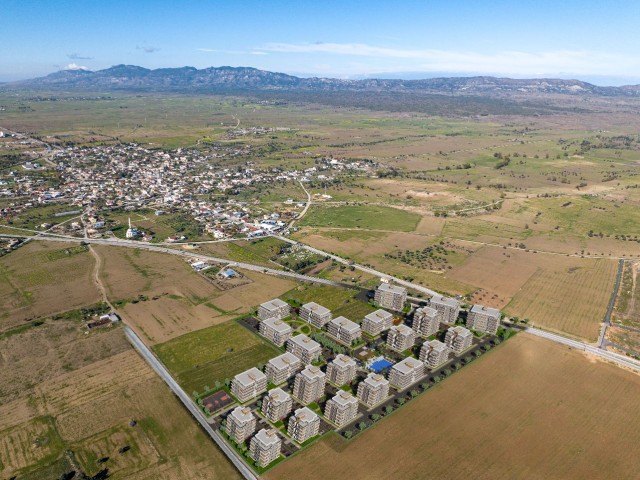 GAZİMAĞUSA GEÇİTKALE ÖDEME PLANLI PROJE AŞAMASINDA ORTAK HAVUZLU DAİRELER!