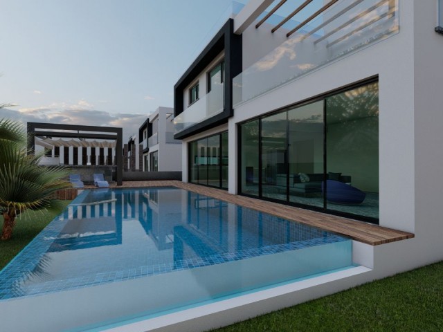 İSKELE BOGAZ 3+1 LUXURY VILLAS WITH POOL WITH PAYMENT PLAN!