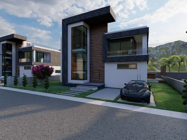 İSKELE BOGAZ 3+1 LUXURY VILLAS WITH POOL WITH PAYMENT PLAN!