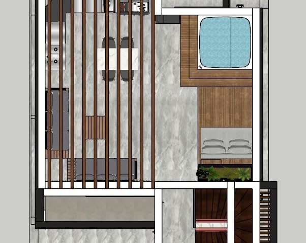 3+1 LUXUS-DUPLEX-VILLEN MIT POOL IN YENİBOĞAZİÇ ZUM EINFÜHRUNGSPREIS