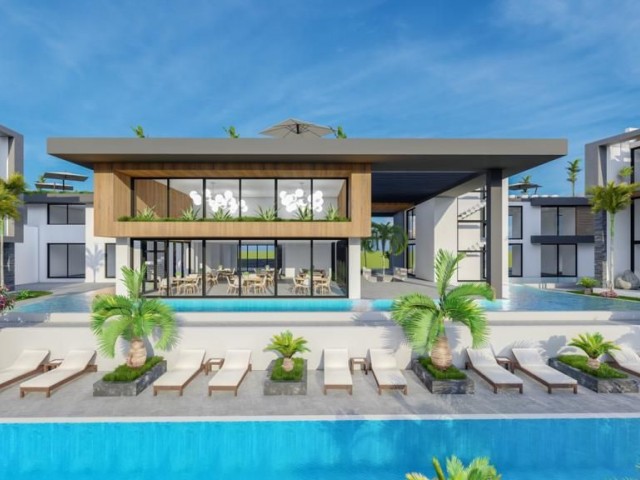 Iskele Long Beach Studio/1+1/2+1 آپارتمان با طرح پرداخت با قیمت راه اندازی