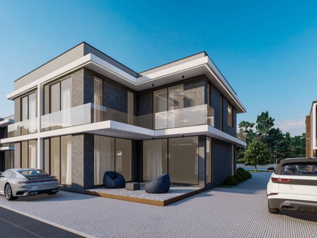 FAMAGUSTA MUTLUYAKA FLATS AND TWIN VILLAS WITH PAYMENT PLAN DURING THE PROJECT PHASE