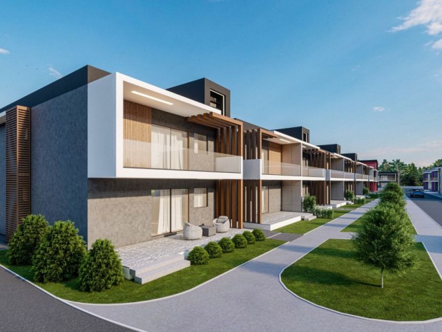 FAMAGUSTA MUTLUYAKA FLATS AND TWIN VILLAS WITH PAYMENT PLAN DURING THE PROJECT PHASE