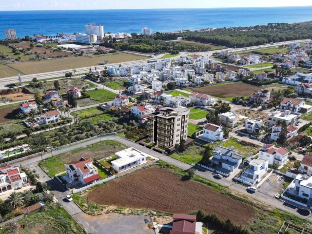 Famagusta Yeniboğaziçi, Juli 2024, Lieferung von 3+1 Luxuswohnungen zum Verkauf mit Einführungspreismöglichkeiten