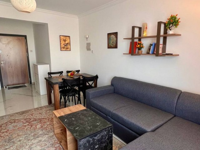 FURNISHED 2+1 FLAT FOR RENT IN İSKELE LONG BEACH