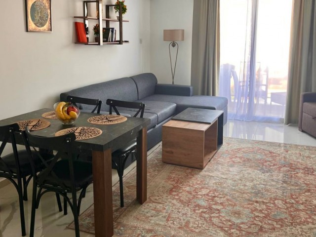 FURNISHED 2+1 FLAT FOR RENT IN İSKELE LONG BEACH