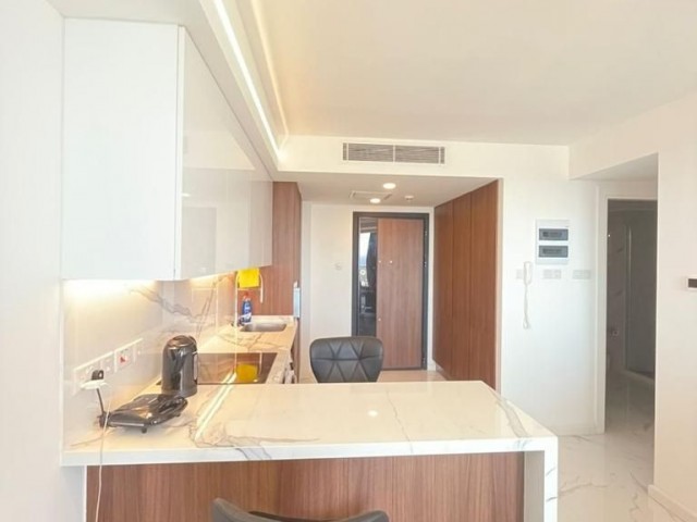 FURNISHED 1+1 FLAT FOR RENT IN İSKELE LONG BEACH