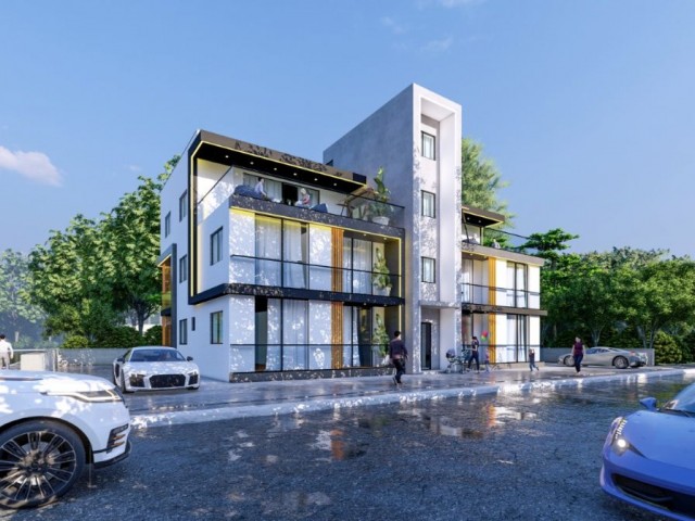 GAZİMAĞUSA  BAYKAL ÖDEME PLANLI PROJE AŞAMASINDA SATILIK  2+1 DAİRELER- 2+1 PENTHOUSE