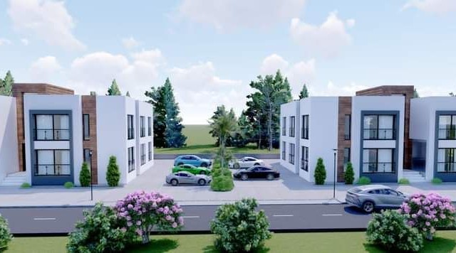 2+1 DUPLEX FLATS FOR SALE IN İSKELE MERKEZ PROJECT PHASE