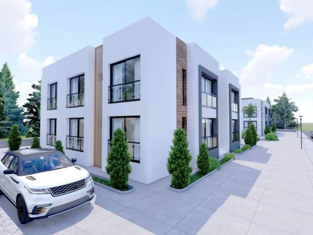 2+1 DUPLEX FLATS FOR SALE IN İSKELE MERKEZ PROJECT PHASE