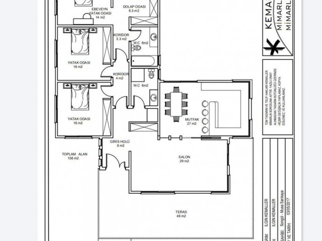 FAMAGUSTA MARAŞ FURNISHED 3+1 DETACHED HOUSE FOR SALE