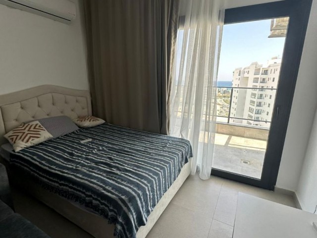 İSKELE CAESAR RESORT FURNISHED 1+0 STUDIO FOR RENT WITH 3 MONTHLY PAYMENT