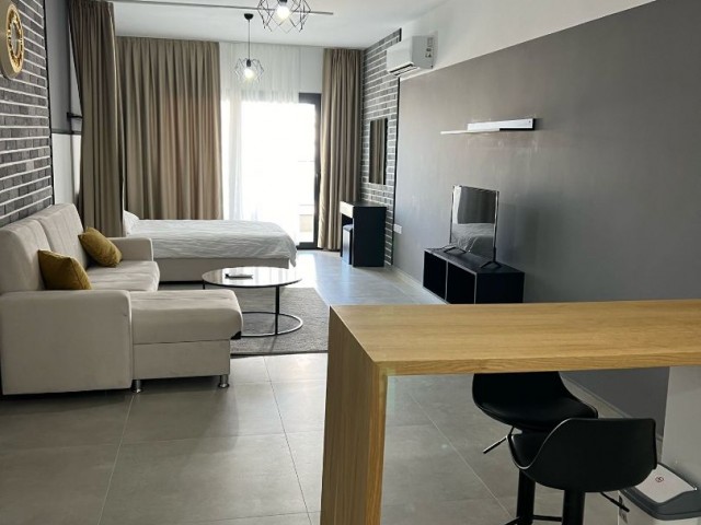 FURNISHED 1+0 STUDIO FOR RENT IN İSKELE CEASAR