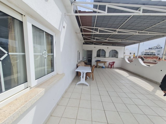 FAMAGUSTA BAYKAL FURNISHED 3+1 PENTHOUSE FOR RENT WITH MONTHLY PAYMENT