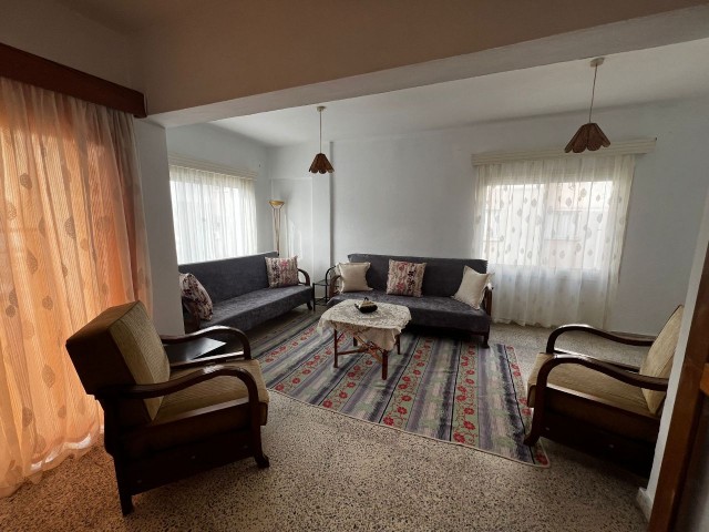 FAMAGUSTA DUMLUPINAR FURNISHED 3+1 FLAT FOR RENT WITH 3 MONTHLY PAYMENT