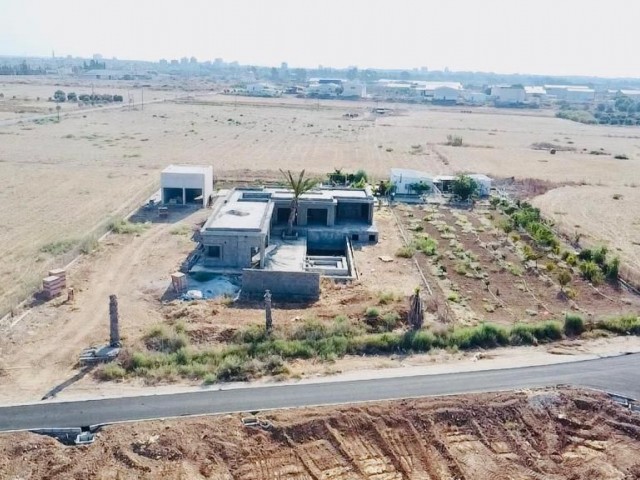 FAMAGUSTA MORMENEKŞE FOR SALE 3+1 VILLA IN PROJECT PHASE