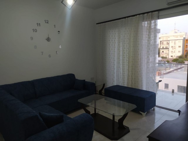 LEFKOŞA MERKEZ  KİRALIK EŞYALI 2+1 SIFIR DAİRE