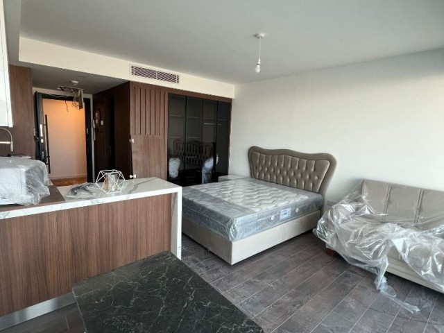 FURNISHED 1+0 STUDIO FOR RENT IN İSKELE LONG BEACH