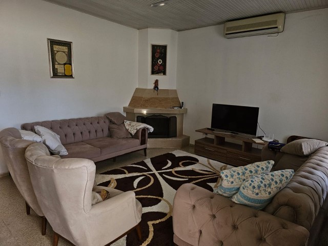 FURNISHED 3+1 DETACHED HOUSE FOR SALE IN İSKELE AYGÜN