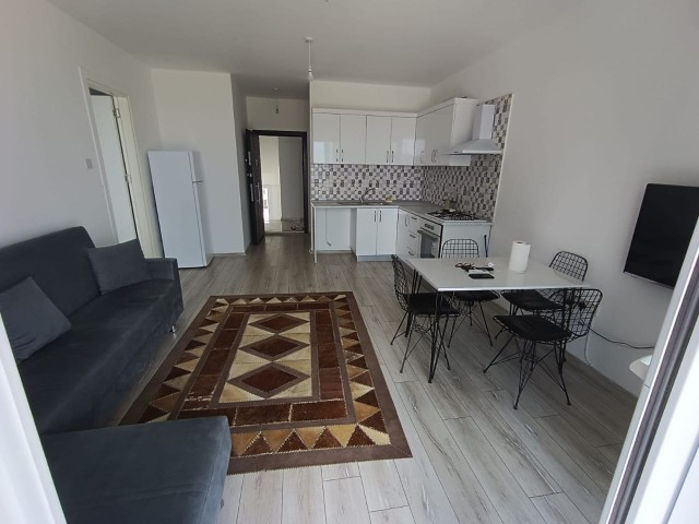 FURNISHED 1+1  FLAT FOR SALE IN İSKELE LONG BEACH