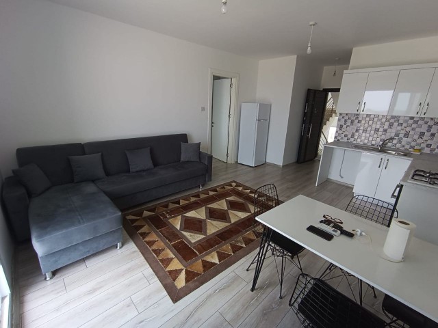 FURNISHED 1+1  FLAT FOR SALE IN İSKELE LONG BEACH