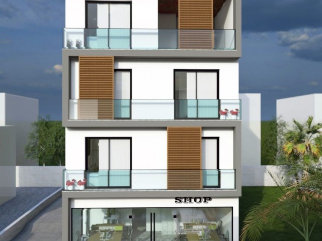 FAMAGUSTA SALAMIS STREET PROJECT PHASE 1+1  FLATS /2+1 PENTHOUSE / SHOPS