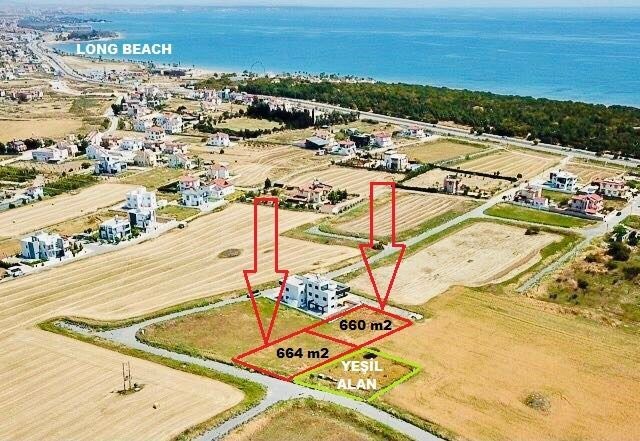 AN OPPORTUNITY NOT TO BE MISSED!!!İSKELE LONG BEACH PROJECT APPROVED LAND FOR SALE