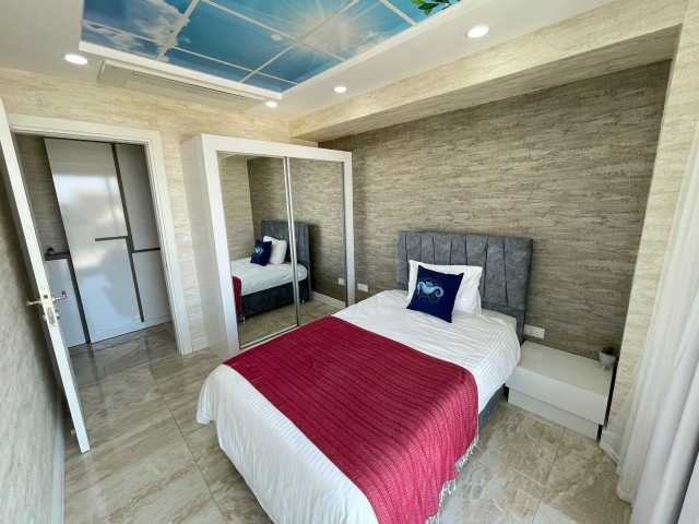 Ultra lux full a-z furnished penthouse with private pool with 2+1 en-suite bathroom with sea and mountain views ** 