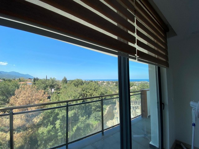 4 + 1 Apartment for sale in Kyrenia center on a site with a furnished pool with sea views ** 