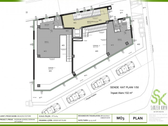 Sushico im Zentrum von Kyrenia sowie auf der Autobahn vized Wohnung und Geschäft Projekt Grundstück zum Verkauf ** 