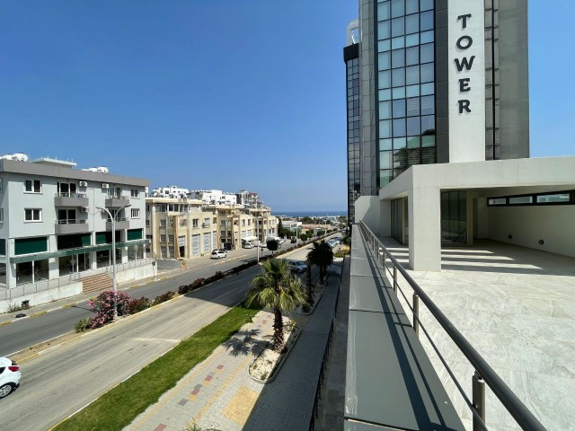 400 m2 Restaurant with a permit and a large terrace with infrastructure for rent at the traffic lights of the new port in the center of Kyrenia ** 