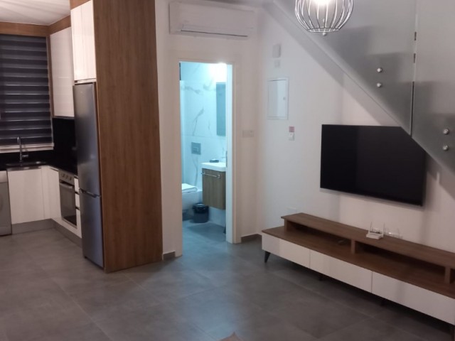 Iskeele, Boğaz da kiralik 1+1 loft daire