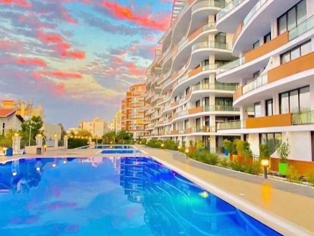 2+ 1 APARTMENTS IN THE VILLAGE OF GIRNE ZEYTINLIK ** 