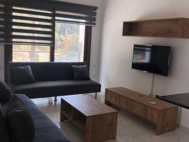 آپارتمان باغ خصوصی 50 متری برای فروش در KARAOĞLANOĞLU..