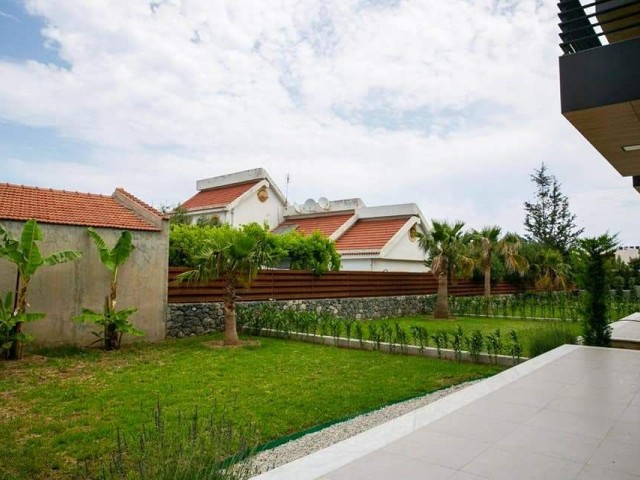 TWIN VILLAS WITH PRIVATE GARDEN AND TERRACE IN ALSANCAK WITHIN WALKING DISTANCE TO HOTELS AND BEACH. . 