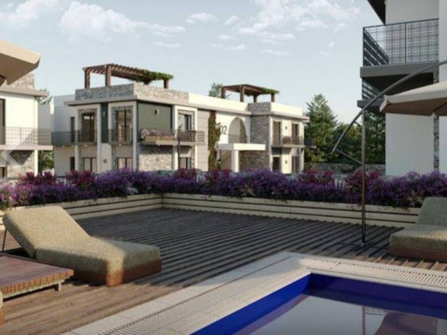 3+1 VILLAS WITH GARDEN OR TERRACE FLOOR OPTIONS WITH PAYMENT PLAN IN ÇATALKÖY. 