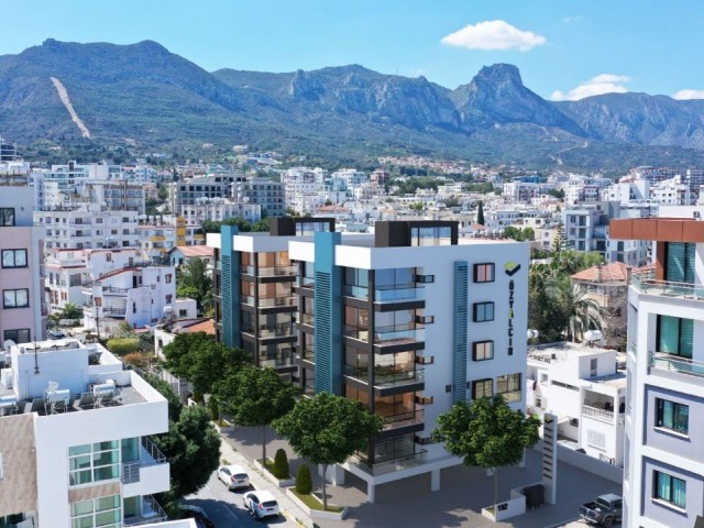 2+1-Wohnung im Zentrum von Kyrenia, die sich durch hochwertige Verarbeitung auszeichnet!!
