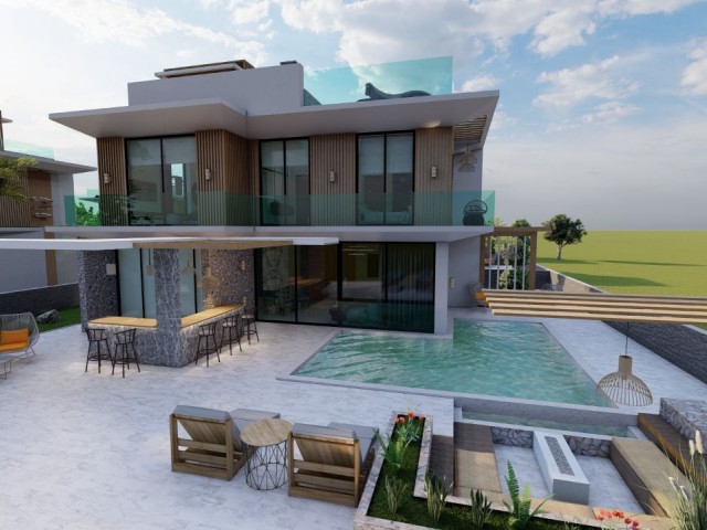 İSKELE - BOGAZ 3+1, 2+1 LUXURY VILLAS