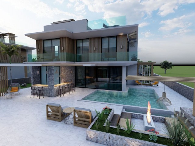 İSKELE - BOGAZ 3+1, 2+1 LUXURY VILLAS