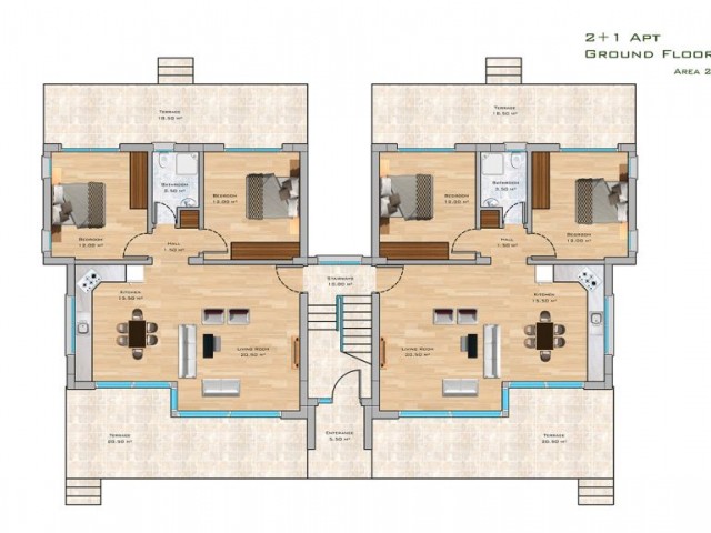 Flat for sale 2+1 Iskele