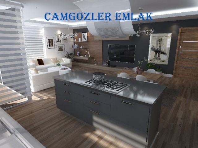 3 + 1 Apartments of Turkish origin along the creek Starting from 130 m2 and up to 167 m2 apartment options ** 