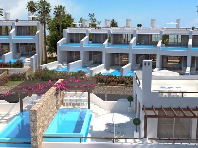 Apartment 2 BED with Private garden ,Location - Esentepe sea front view